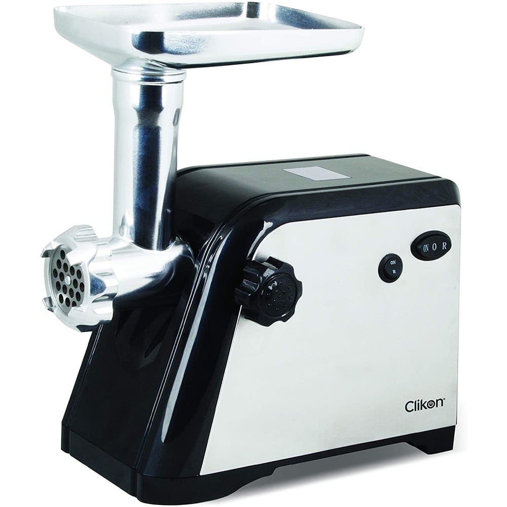 Buy Clikon Premium Stainless Steel Meat Grinder Black And Silver 1400 ...