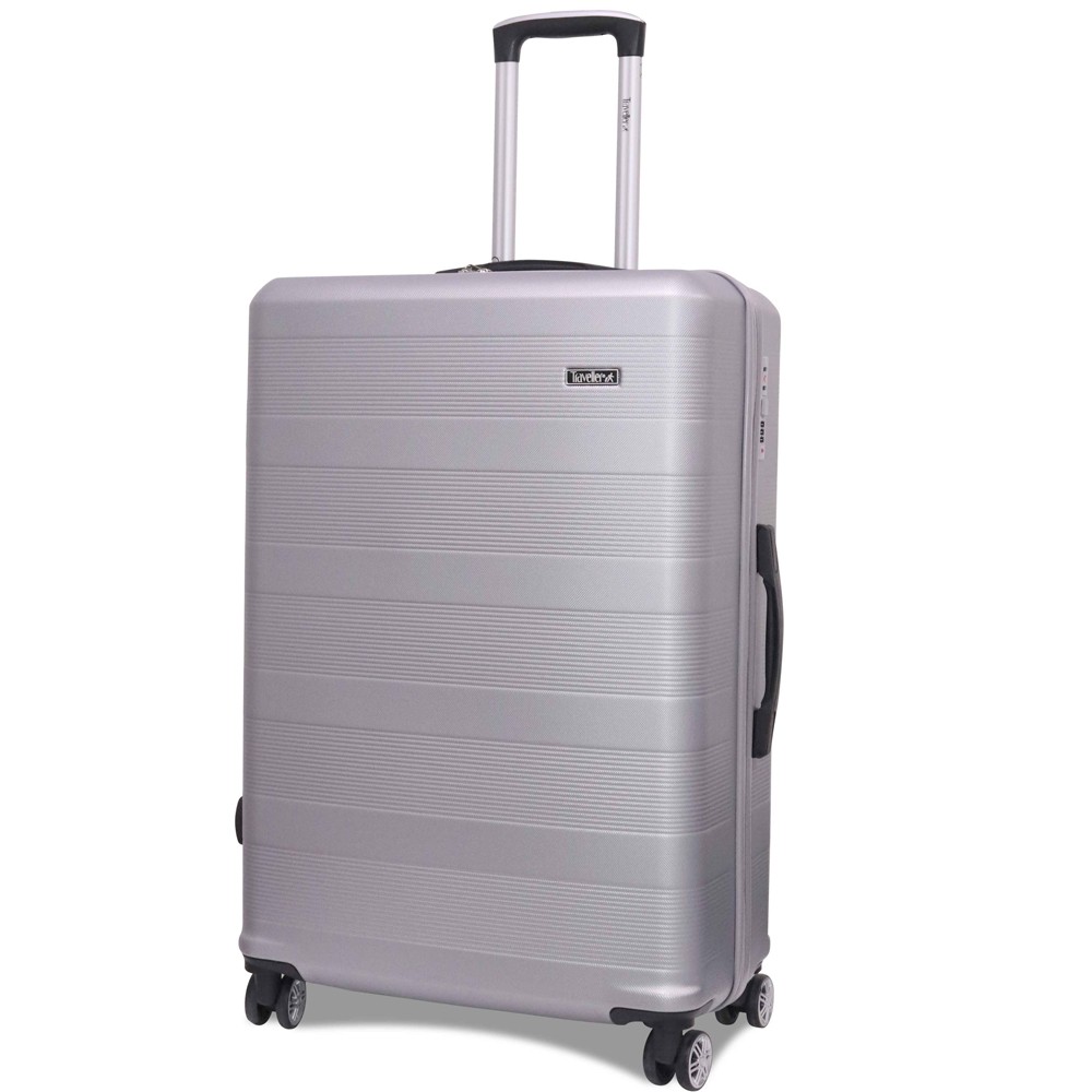 Buy Traveller ABS 4 Wheel Premium Luggage Trolley 3pcs Set Gray Online ...