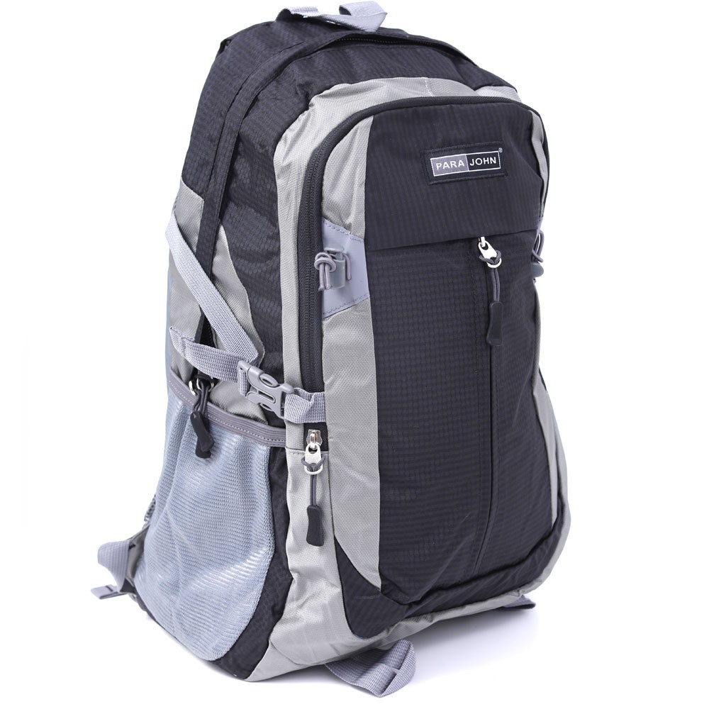 Buy Para John Backpack Bag Color Black and Gray Black Online | oman ...