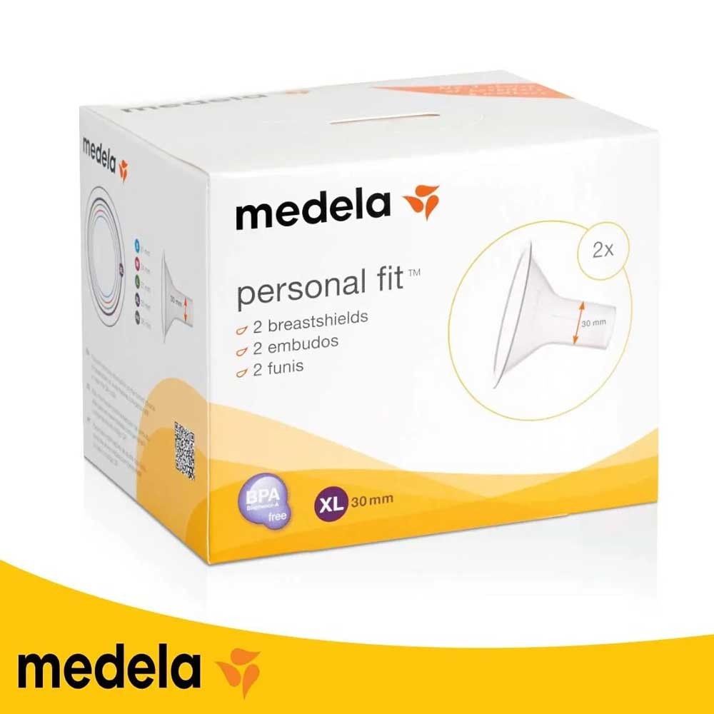 Medela PersonalFit Breastshields, XL (30mm) - 1 pair