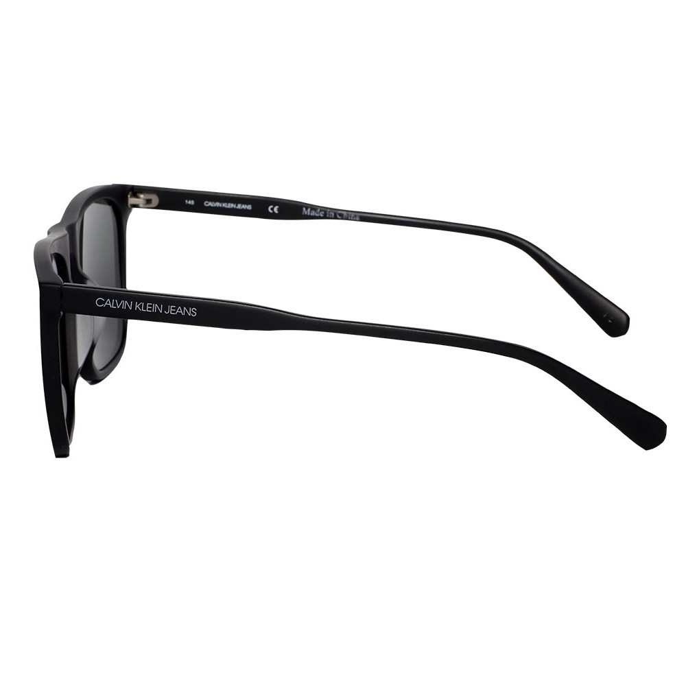 Buy Calvin Klein CKJ20526S Black Square Sunglasses For Men Gray Lens ...