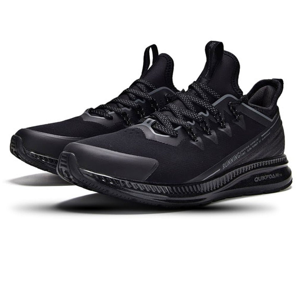 Buy 361 Degrees Mens Sports Shoe Running Color Plain Black Black Online