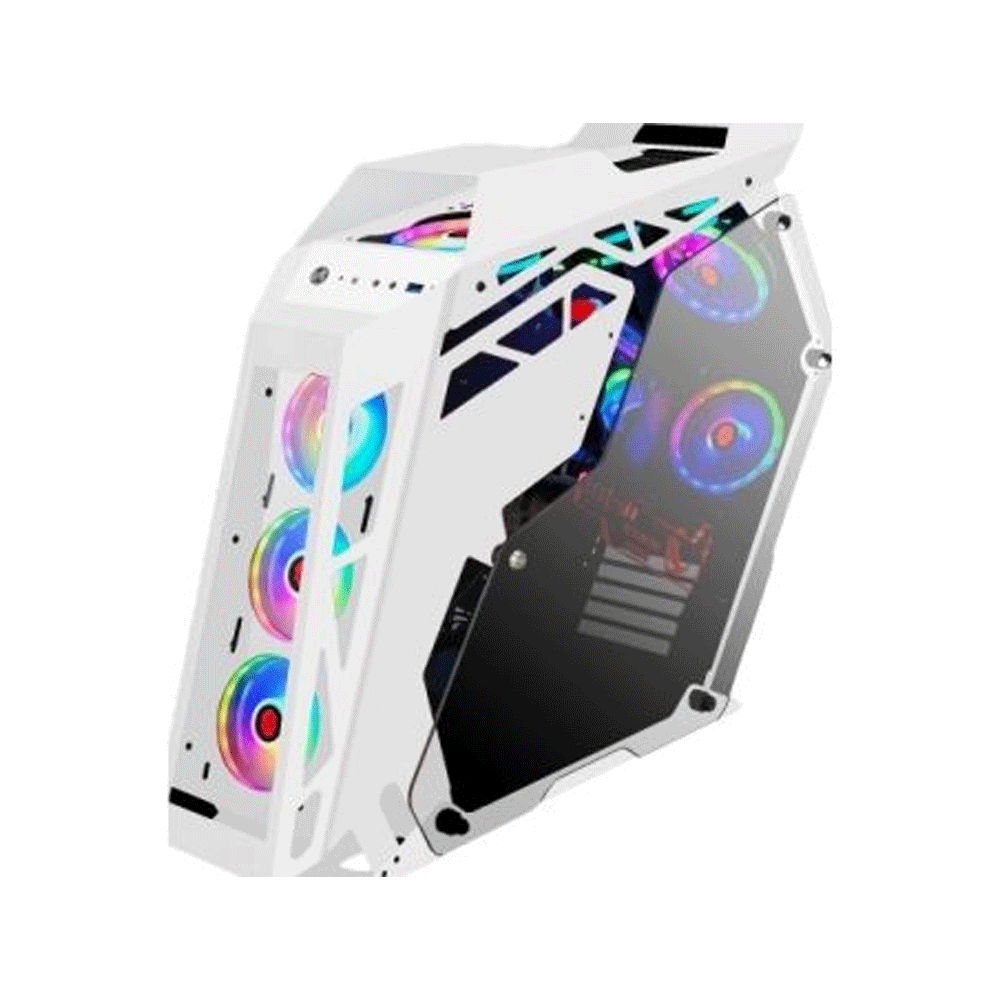 Buy WjCoolMan Star Plus Special Edition 8 Fans Argb Gaming Case White ...