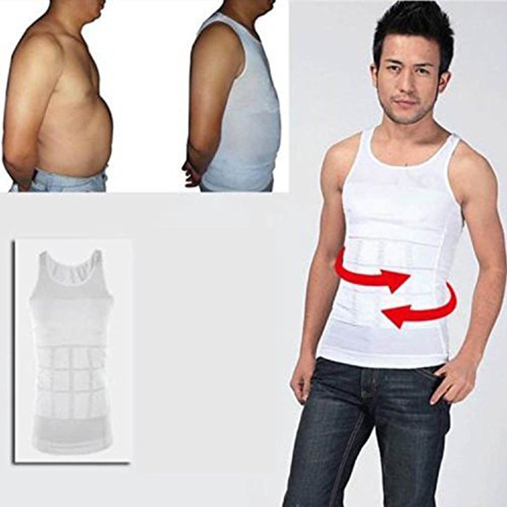 Slim 'N Lift Slimming Shirt for Men XXXL Size- Multi Color