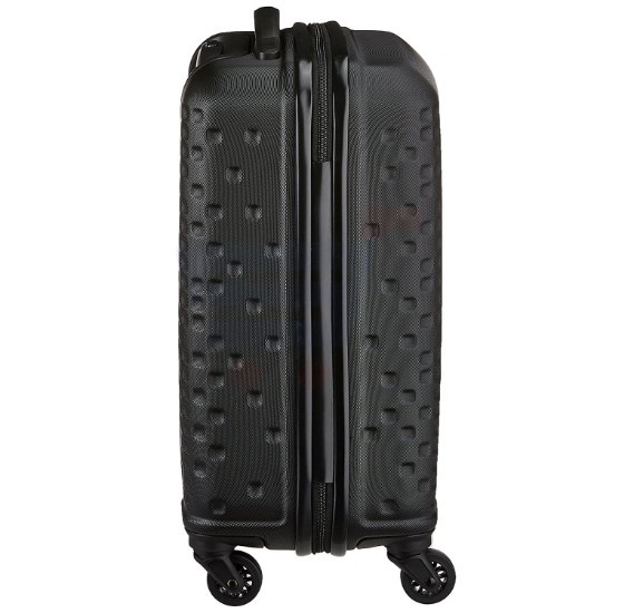 american tourister cruze abs 70 cms black hardsided suitcase