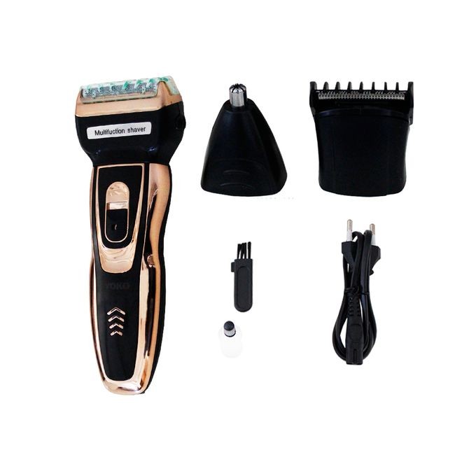 Buy Yoko Yk-6559 Waterproof 3 In 1 Hair Clipper And Trimmer -assorted 