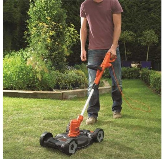 Black & Decker 550W 3 In 1 Mower Deck/Strimmer