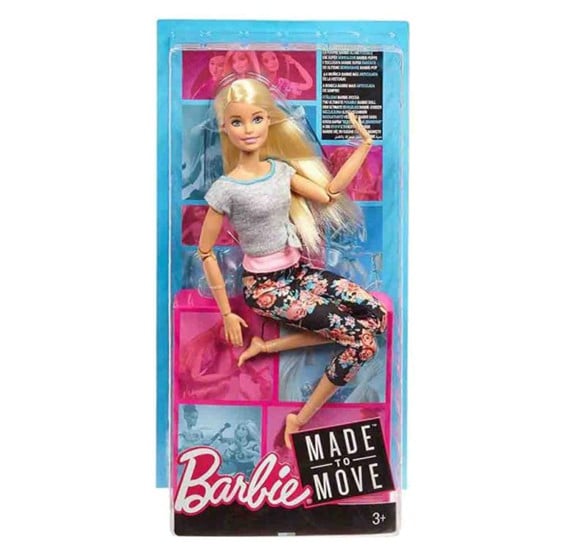new barbie made to move