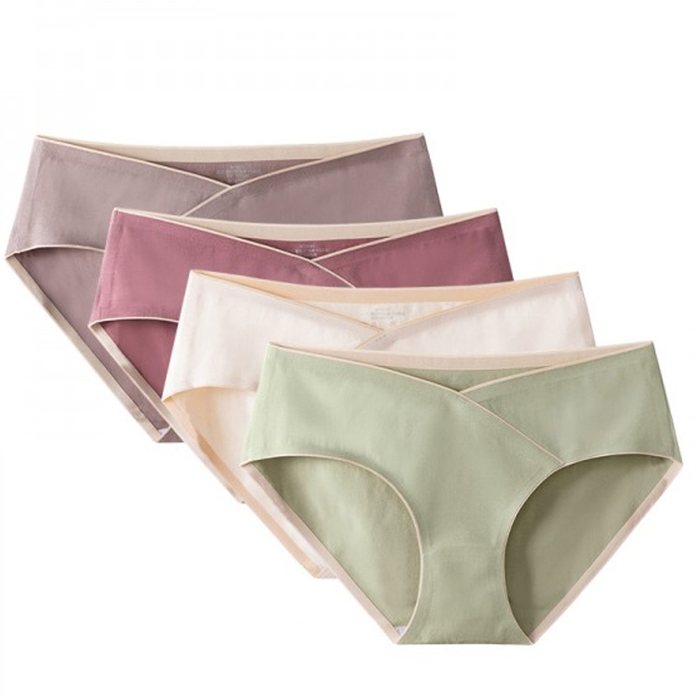 Women's Cotton Underwear High Waist Stretch Briefs Soft Underpants Ladies  Full Coverage Panties 5 Pack Kryp