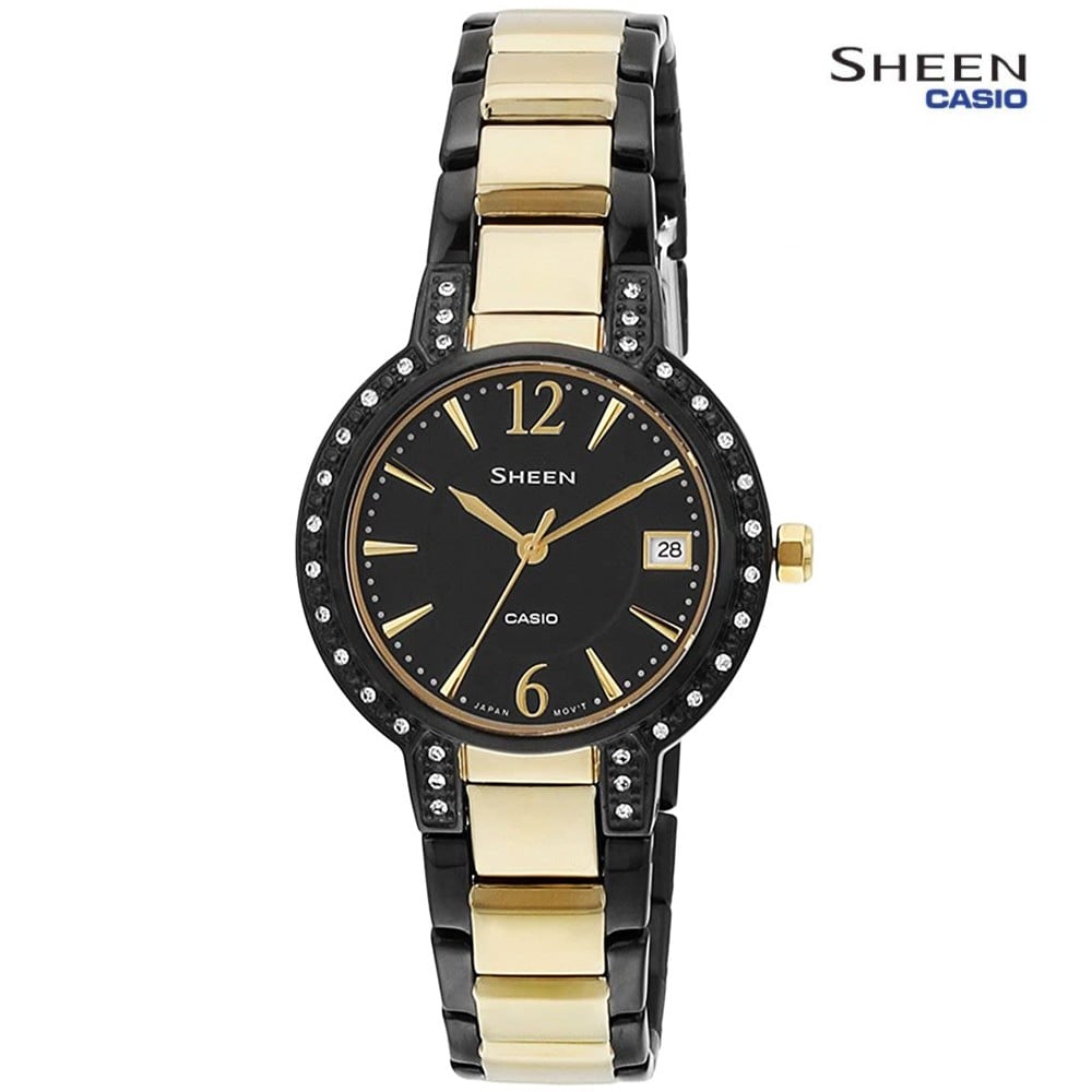 Casio cheap sheen black