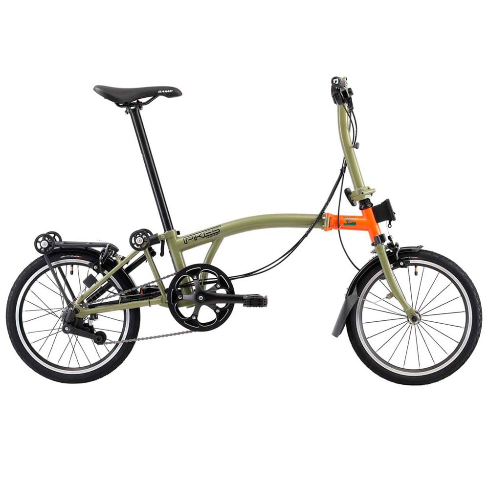 Buy Kellys Folding Bike Camp Pikes 3 Orange Green Online Dubai, UAE ...