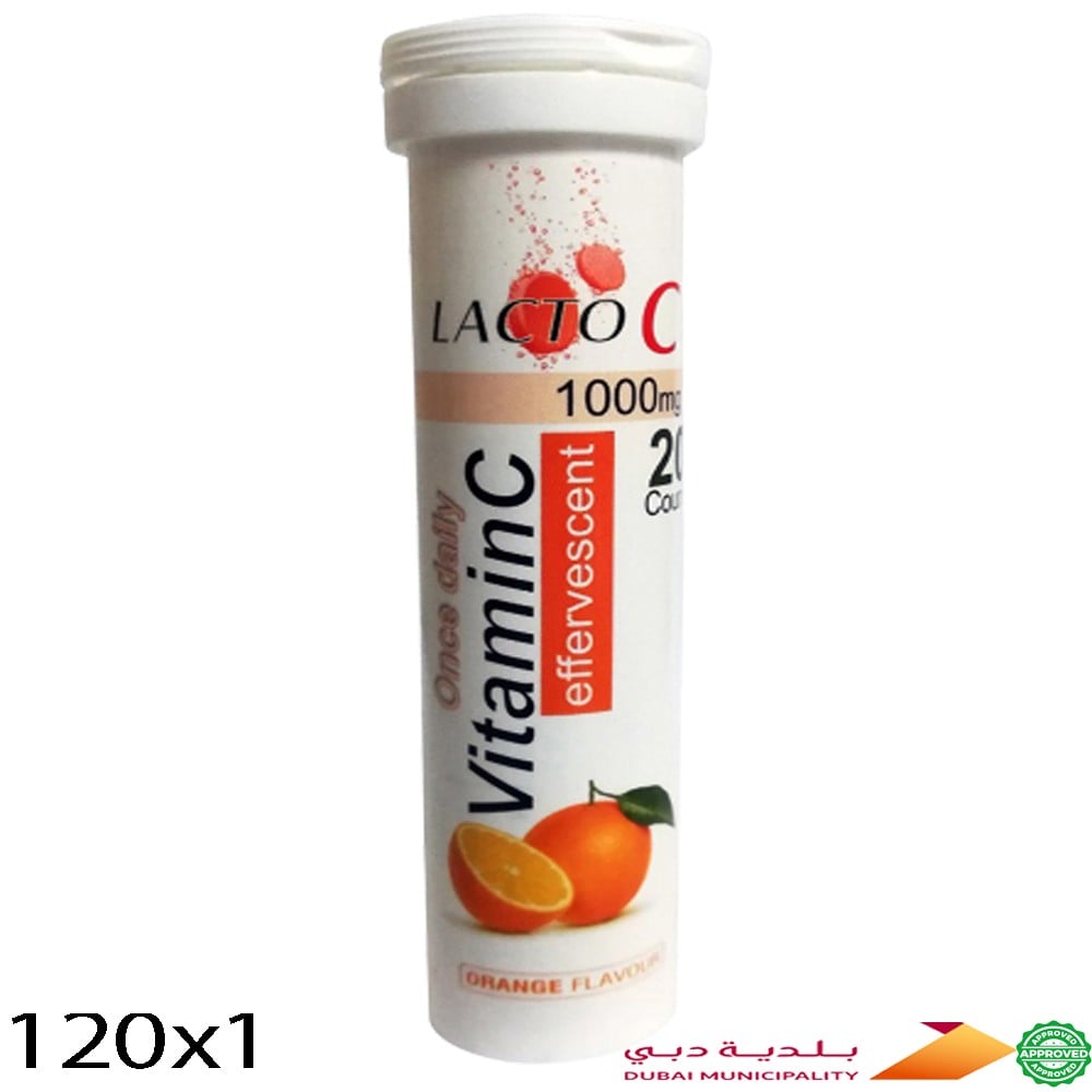 Buy 1 In 1 Lacto C Vitamin C Effervescent Tablets Online Dubai Uae Ourshopee Com Ow5134