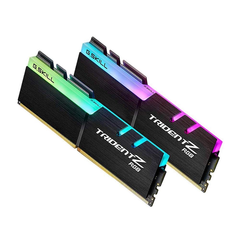 Buy G skill F4-3200C16D-16GTZR Trident z RGB Kit 8GB Memory Online ...