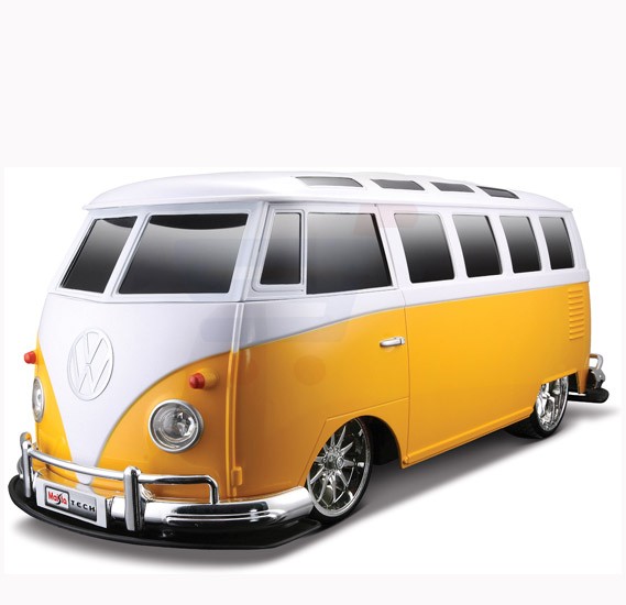 Maisto-Tech-RC-110-Volkswagen-Van-Samba-24-GHz-Ready-To-Run-Orange ...