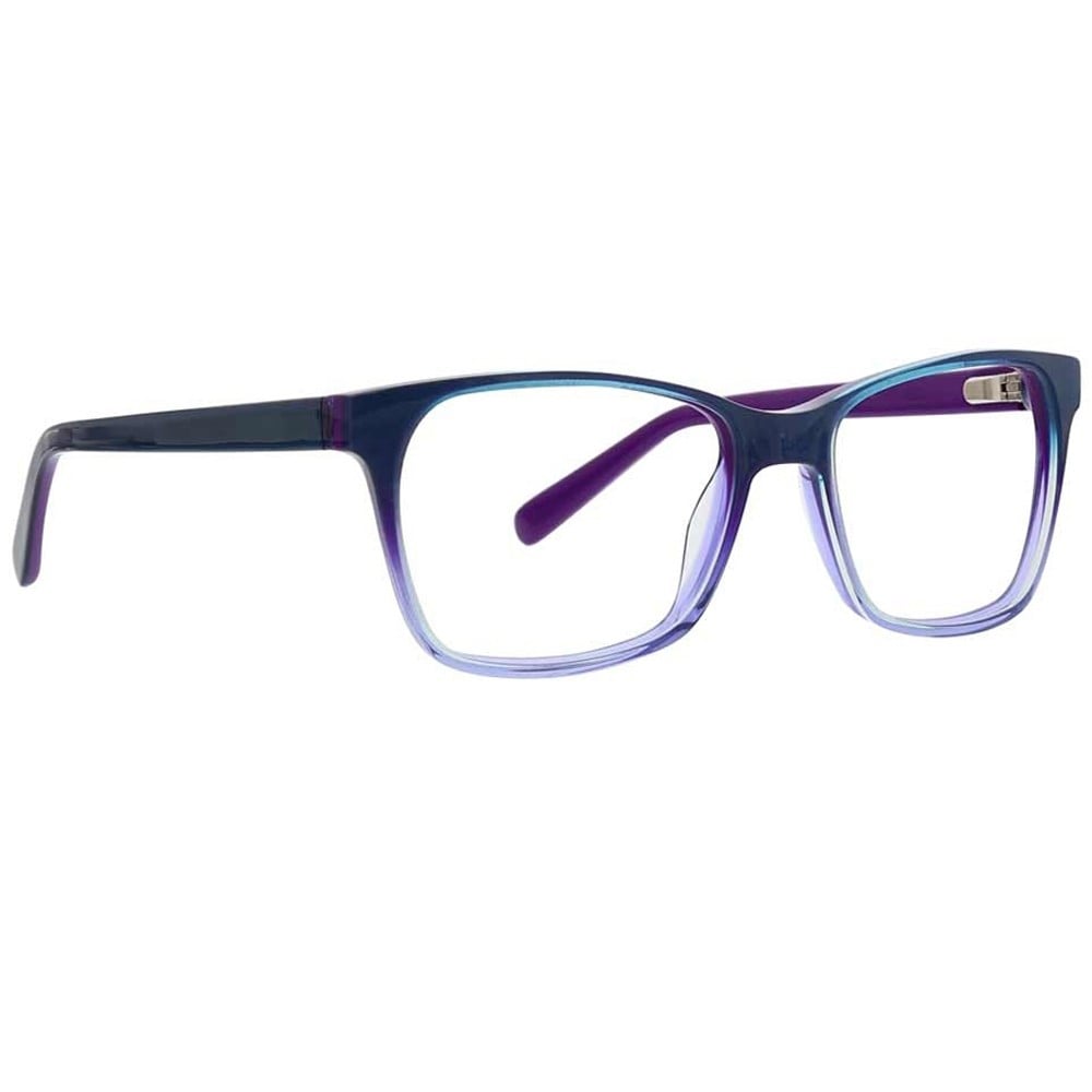 Buy Xoxo XO PORTICO TEAL PURP Womens Portico Rectangular Eyeglasses ...