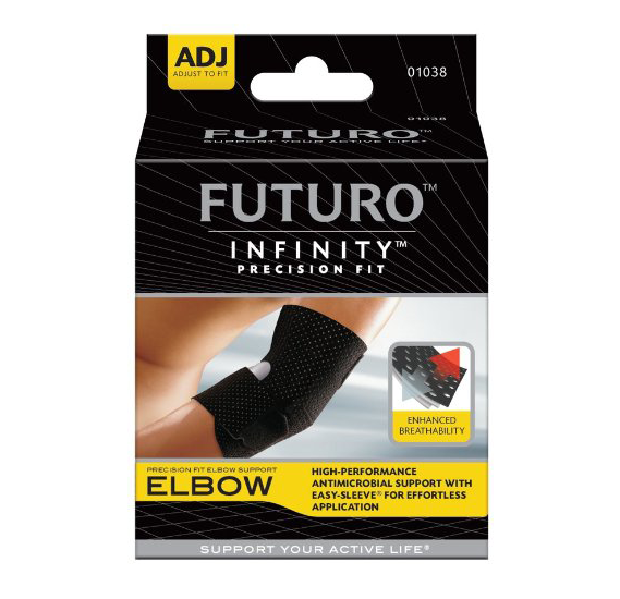 Buy Futuro 3M Infinity Precision Fit Elbow Support Black Adj-01038 ...