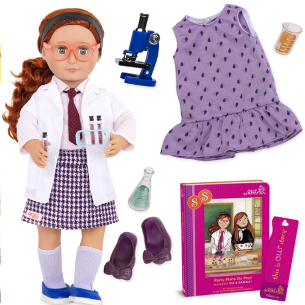 Buy Our Generation Doll Sia with Book and Accessories For Kids Online ...