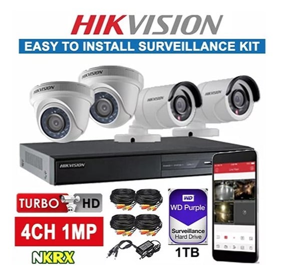 hikvision cctv camera package