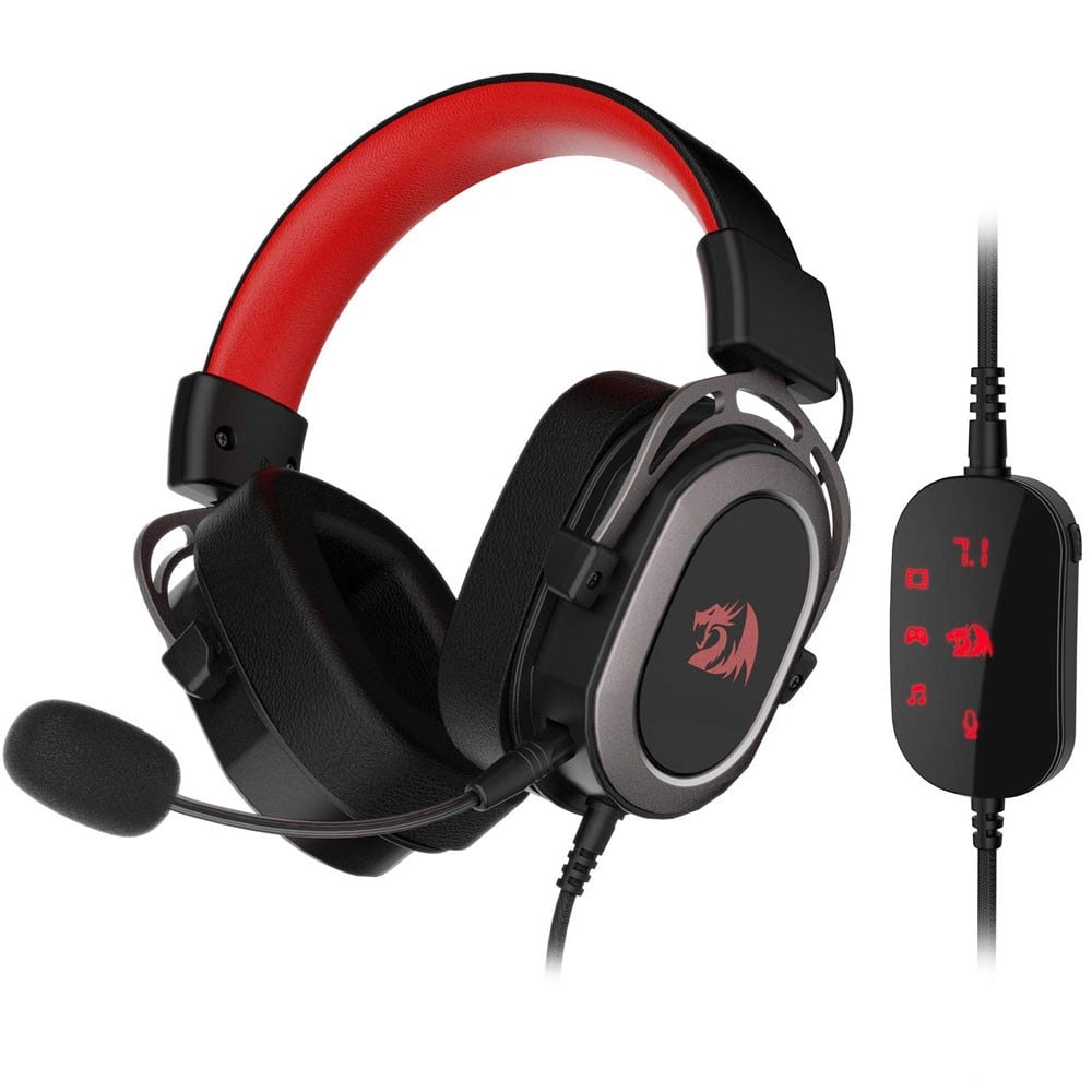 Buy Redragon H710 Helios Gaming Headset with Microphone Black Online ...