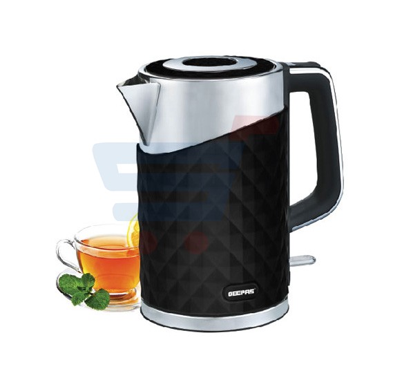 1pc Electric Kettle Stainless Steel Filter And Inner Lid 2200w Wide Open 1  7l Glass Tea Kettle And Hot Water Boiler Led Indicator Light Auto Shut Off  And Boil Dry Protection