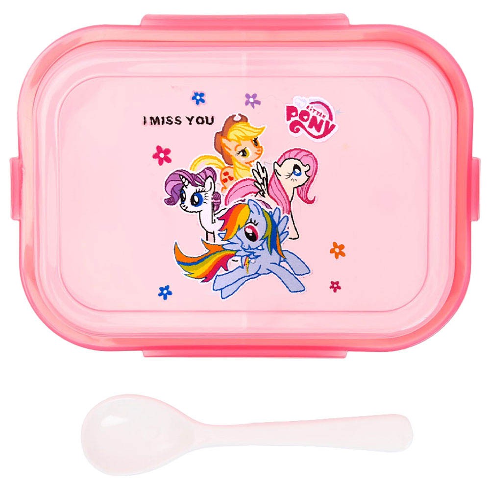 My Little Pony - Pp Lunch Box W/ Fork & Spoon