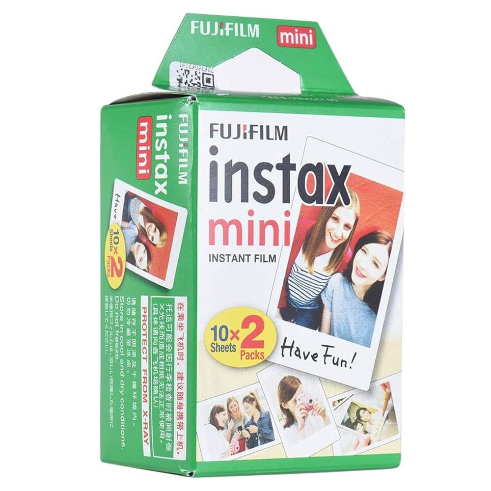 Fujifilm instax Mini Film 20 Pack - White