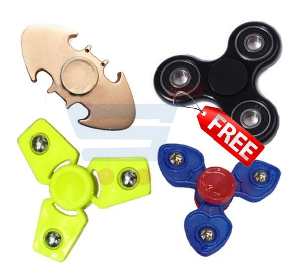 Buy Combo Offer! Buy Metal Batman hand Spinner Fidget Toy CGT3014 And 3  Layer Hand Spinner Online Qatar, Doha  | OB4778