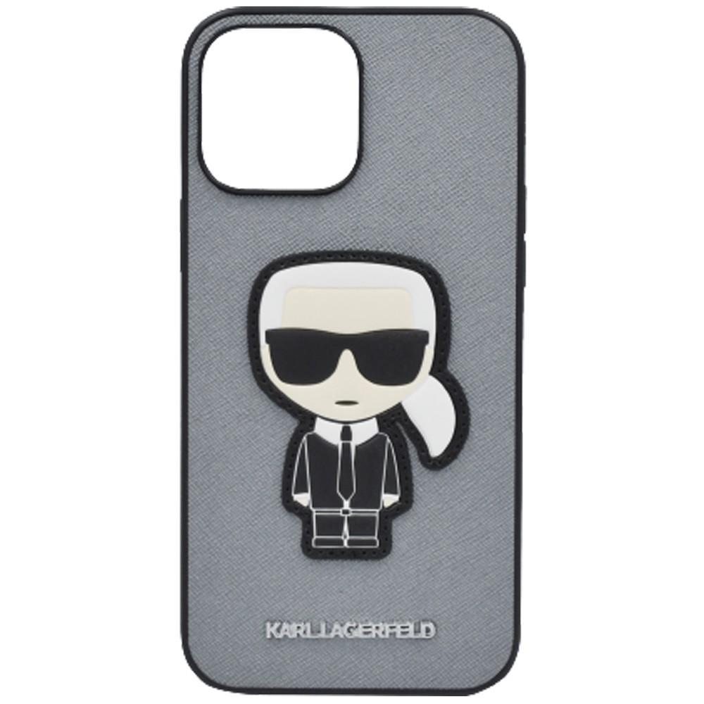 Buy Karl Lagerfeld Pu Saffiano Case with Embossed Karl & Choupette Head ...
