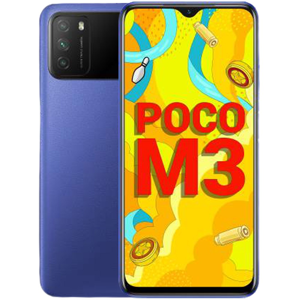 Buy Xiaomi Poco M3 Dual Sim Cool Blue 4gb Ram 128gb Storage Online Qatar Doha 3054