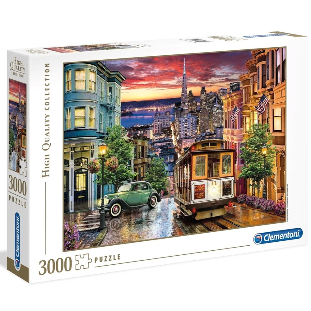 Clementoni Adult Puzzle The San Francisco 3000 PCS 6800000266 in