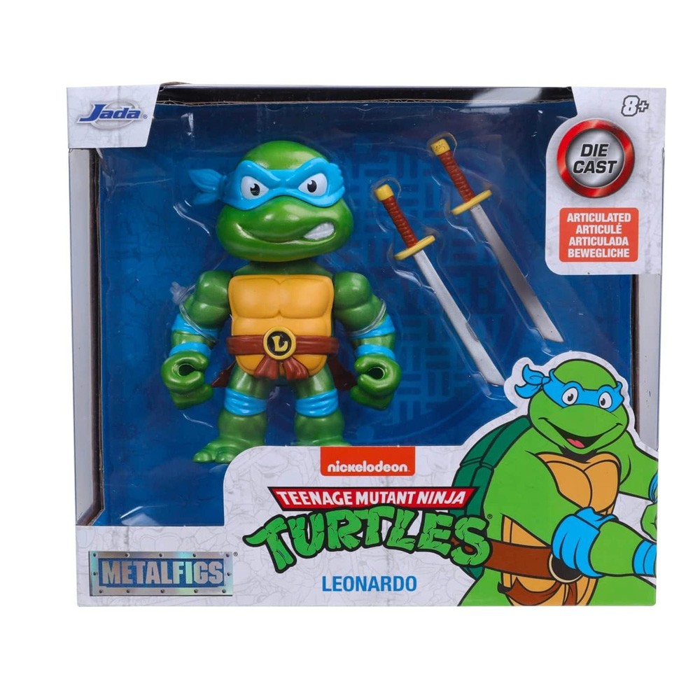 Jada Ninja Turtles 4In Leonardo Figure Multicolor in UAE