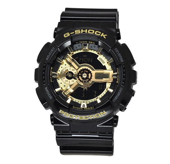 g shock gold colour watch