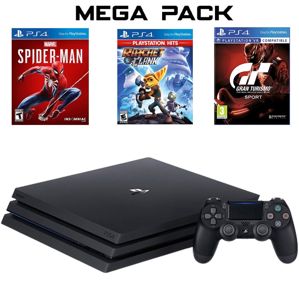 Consola PlayStation4 1Tb Mega Pack 6