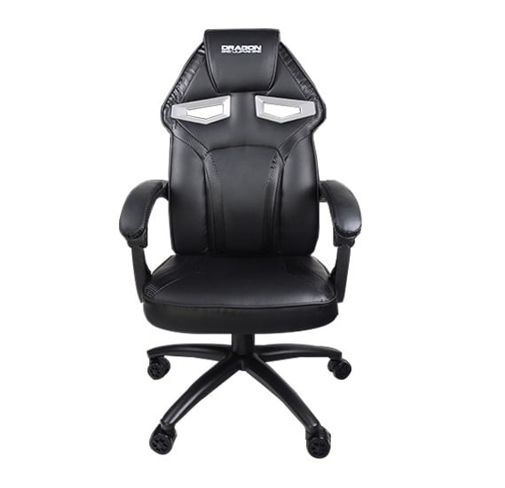 Buy Dragon War Gaming Chair with Massage Lumber Pillow - Black GC-010 ...