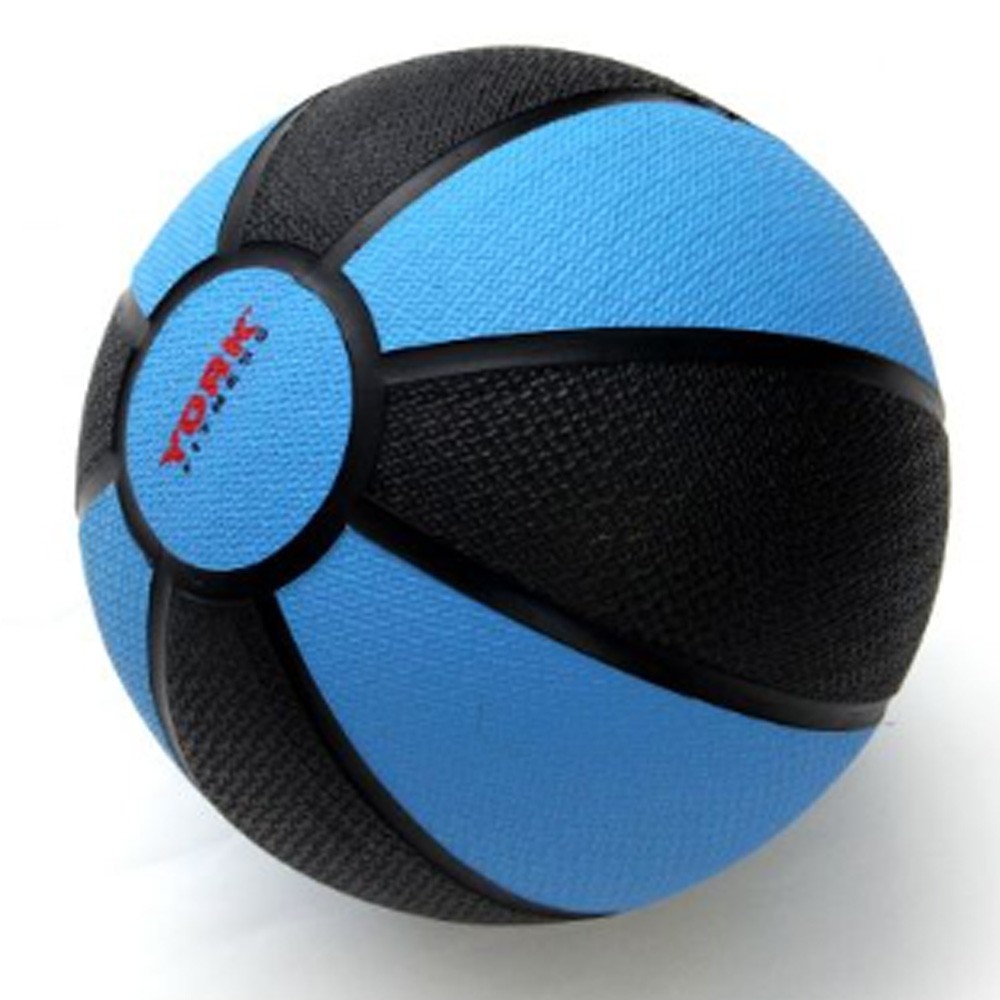 Pure2Improve Deluxe Medicine Ball 3kg - Light Blue/Black