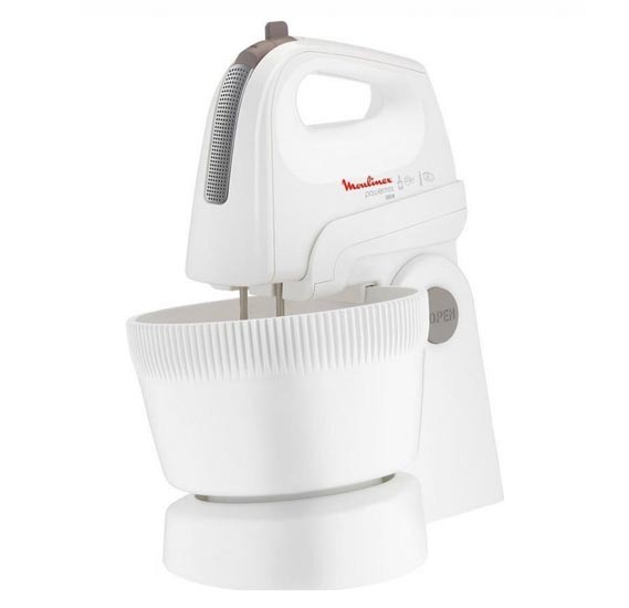 Buy Moulinex HM615127 Hand Mixer Bowl - 500W - 3 Speed - 2 Stainless ...