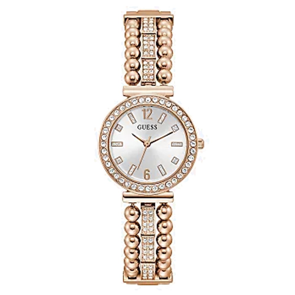 Rose gold deals guess watch