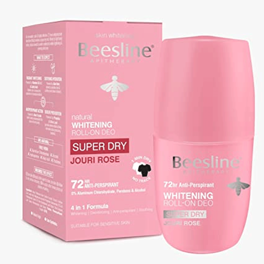 Buy Beesline Whitening Roll On Deo Super Dry Jouri Rose 50ml Online ...