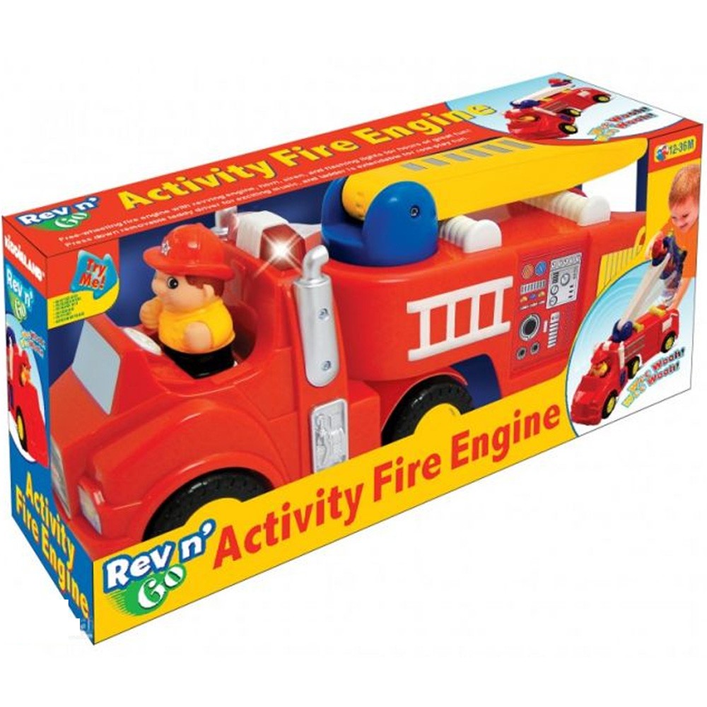 kiddieland 4 in 1 fire engine