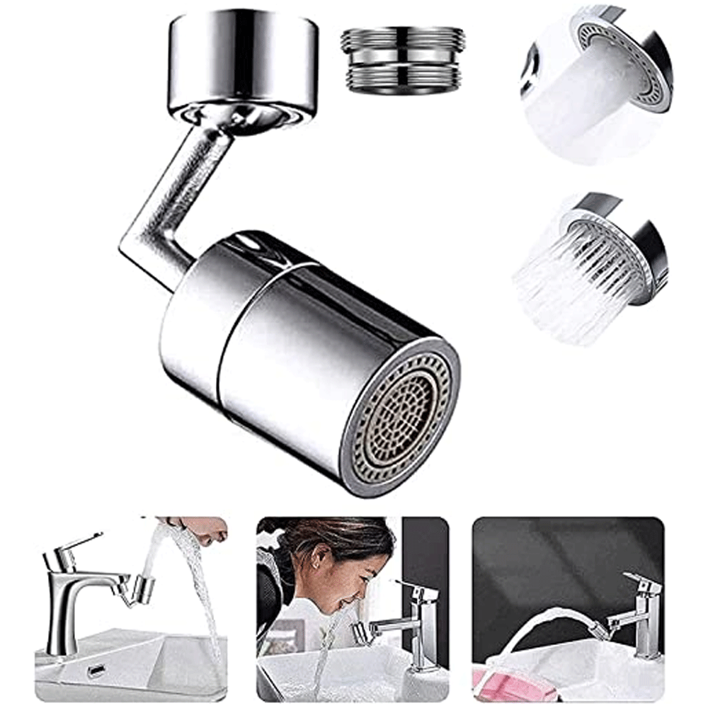 Buy 720 °swivel Sink Big Angle Spray Large Flow Faucet Aerator Dual