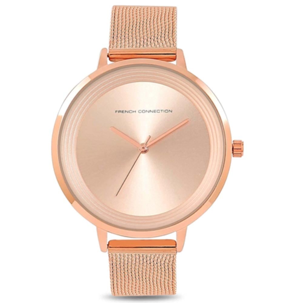 French connection rose deals gold watch