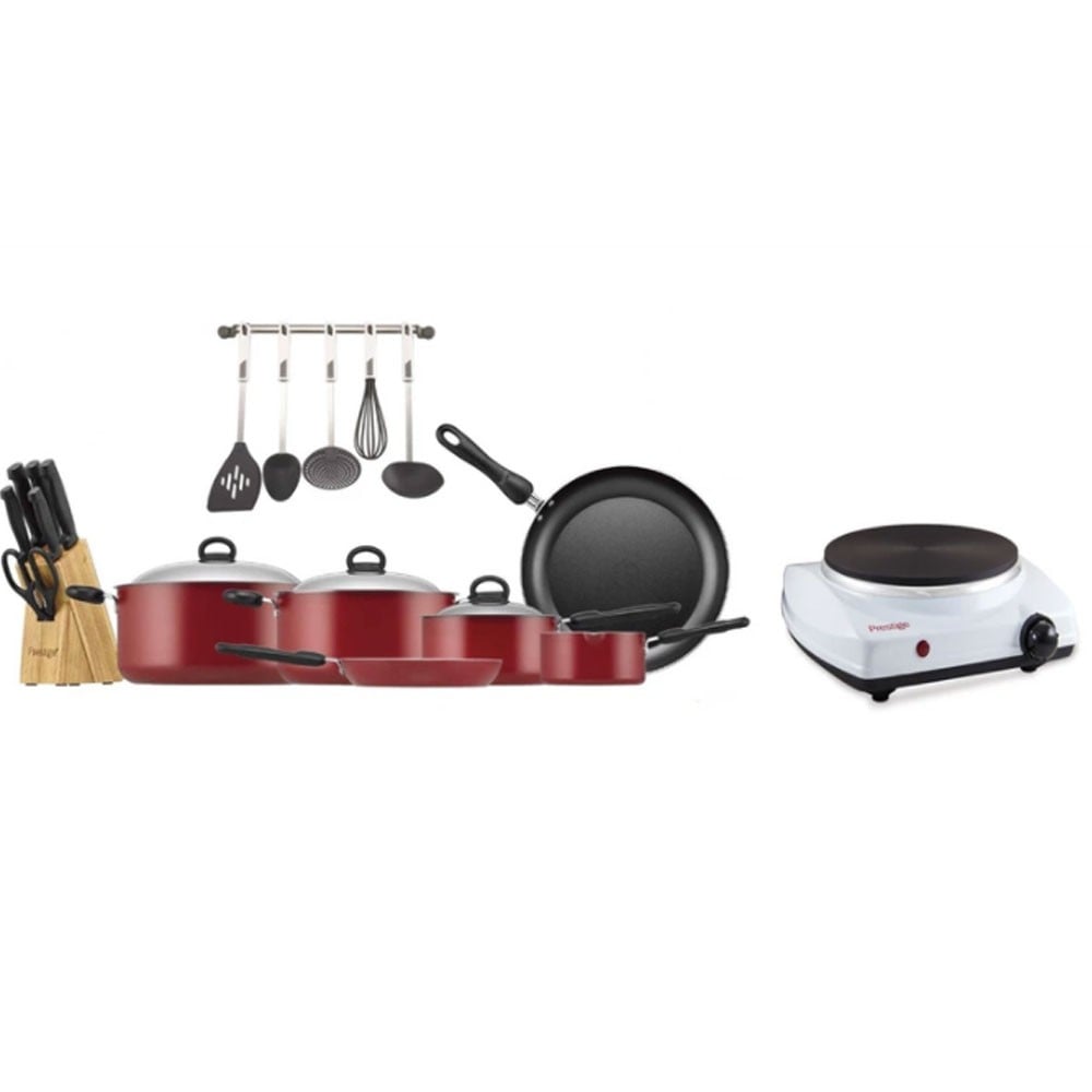 prestige cooking set