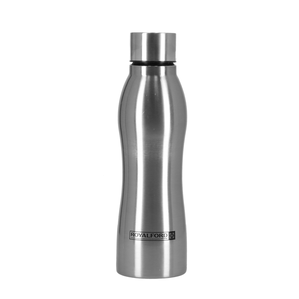 Signoraware Charger Shaker Bottle Stainless Steel, Set of 1, 500 ml, Silver