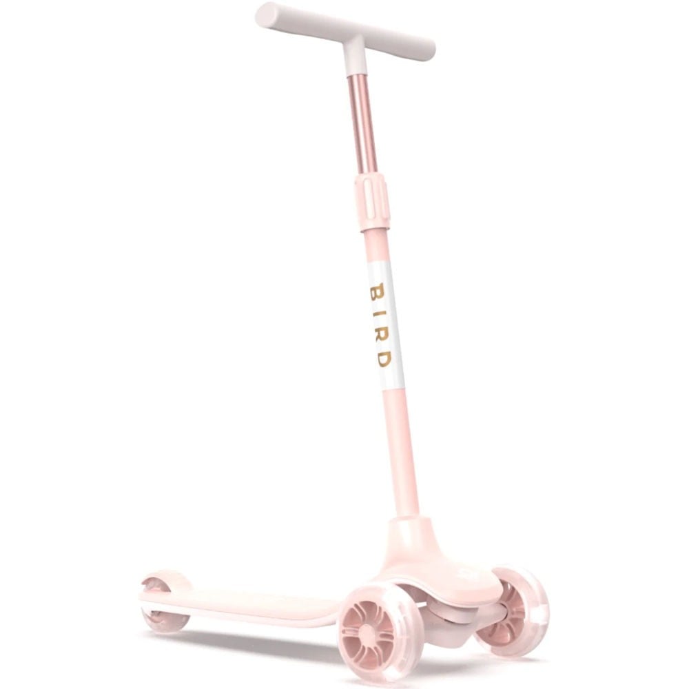 Buy Bird BRD-VA00058-ROSE Glow Kids Scooter Leg Power Scooter w Glowing ...