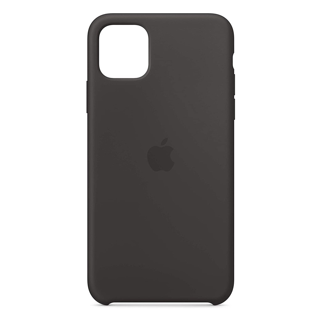 Buy Apple iPhone 11 Pro Max Silicone Case MX002ZM/A - Black Black ...