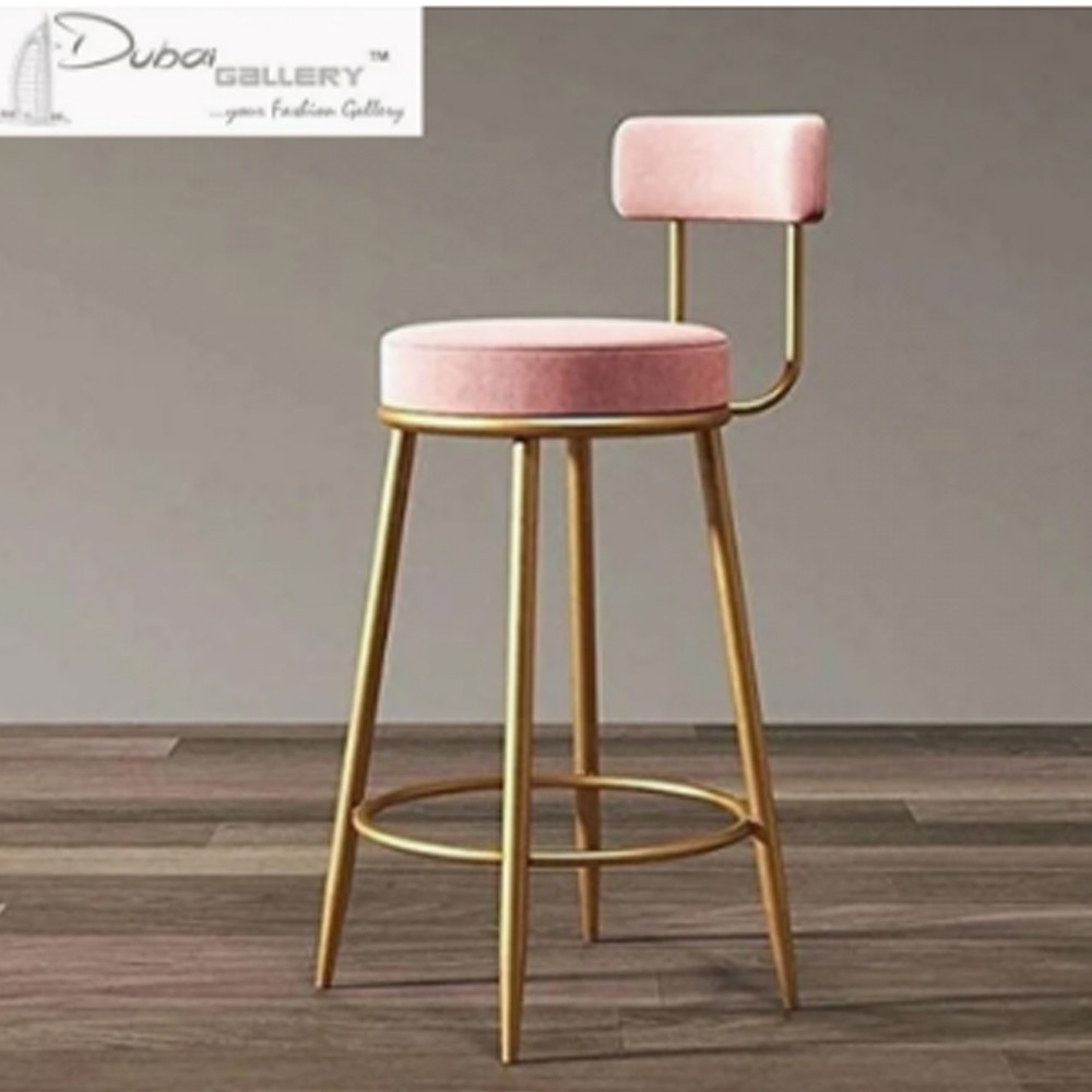 Modern velvet bar deals stools