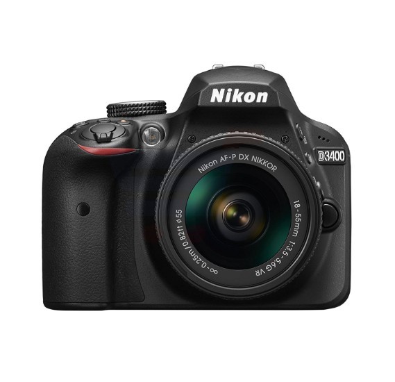 Nikon-D3400-242-MP-Digital-SLR-Camera-with-AF-P-DX-Nikkor-18-55mm-f35-56G-VR-Lens-Kit  in - UAE