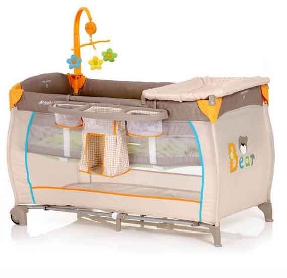 Hauck bear cheap travel cot