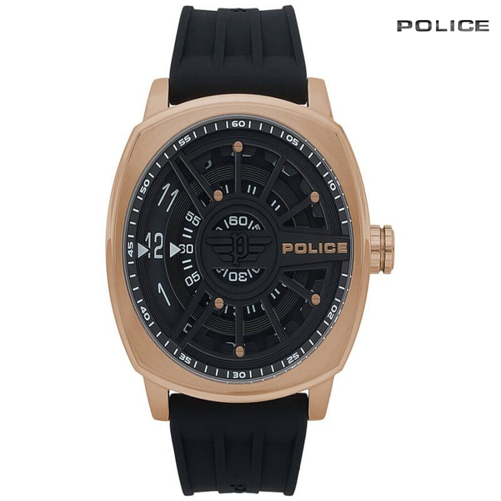 police analog watch