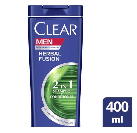 Buy Clear Mens Anti-Dandruff Shampoo Herbal Fusion Online Dubai, UAE ...